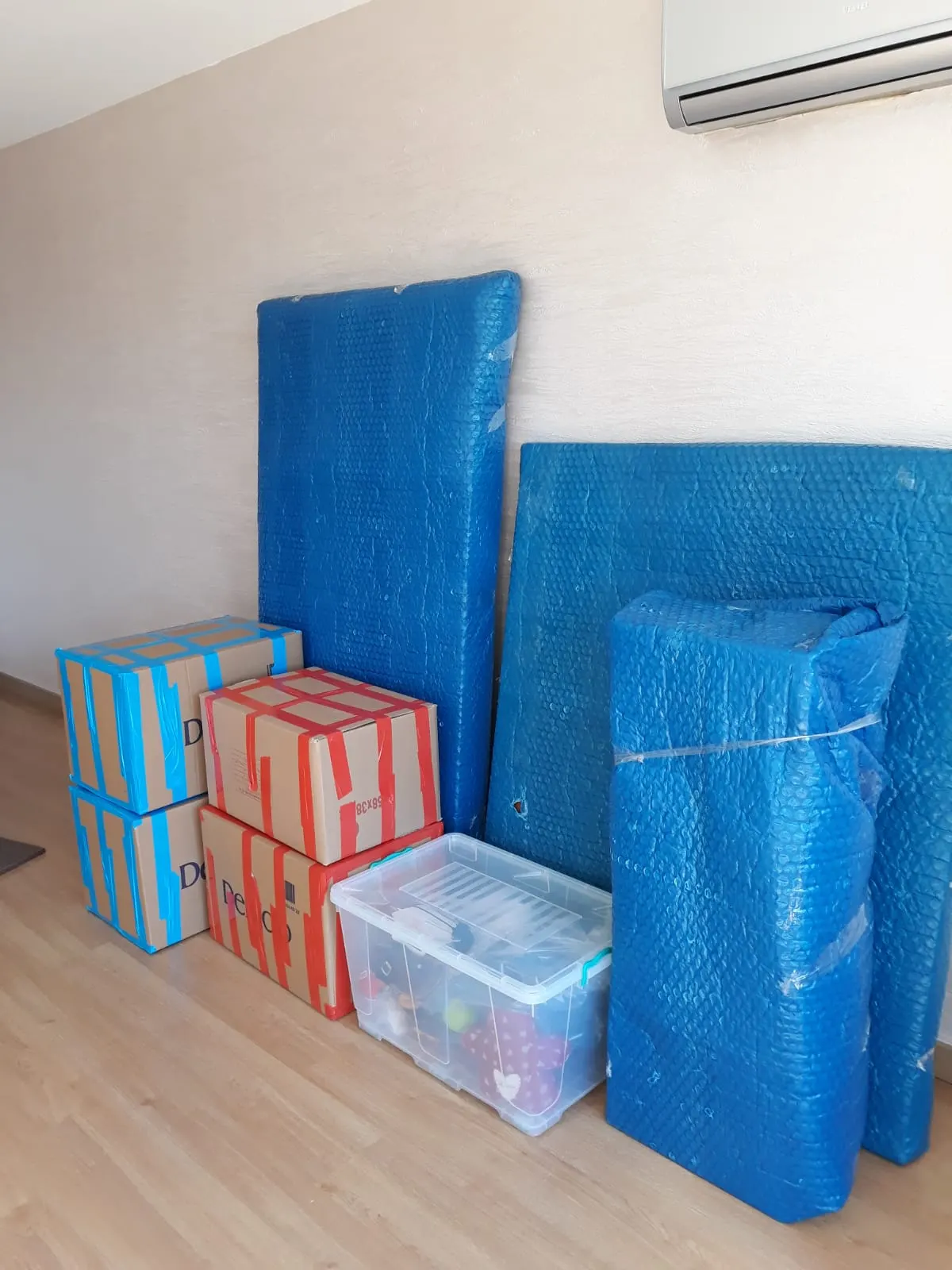 Hantur Nakliyat taşıma operasyonu 30 — paketleme, yükleme ve taşıma çalışması
