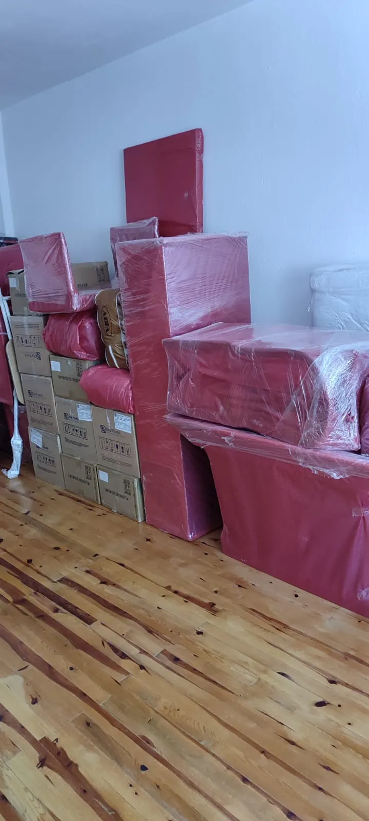 Hantur Nakliyat taşıma operasyonu 40 — paketleme, yükleme ve taşıma çalışması